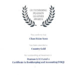 outstanding learner lcci