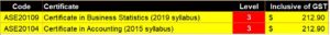 LCCI exam price