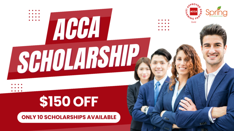 ACCA FIA Singapore Scholarship $150 Off