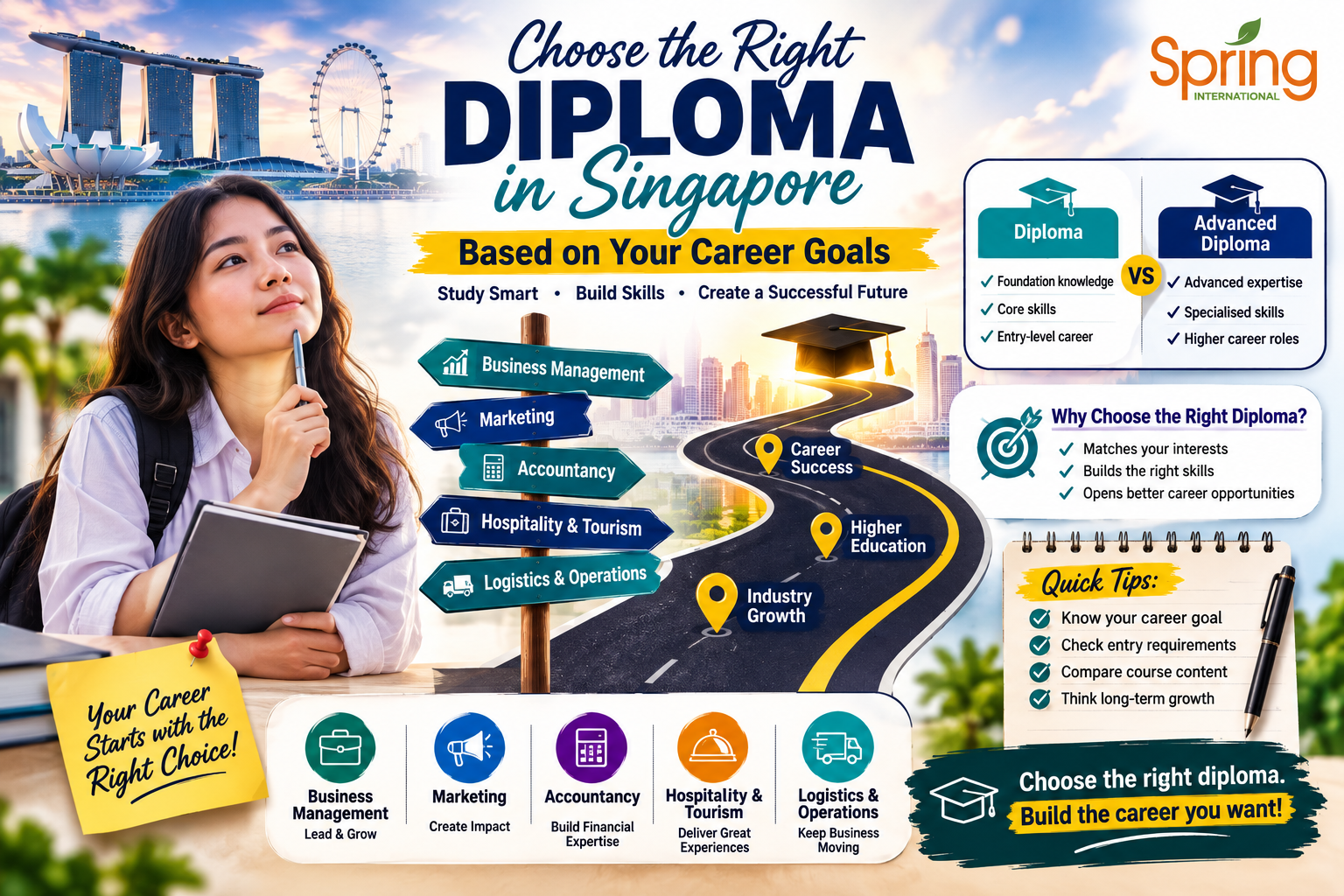How to Choose the Right Diploma in Singapore Based on Your Career Goals (2026 Guide)