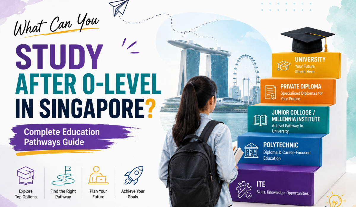 What Can You Study After O-Level in Singapore? Complete Education Pathways Guide (2026)