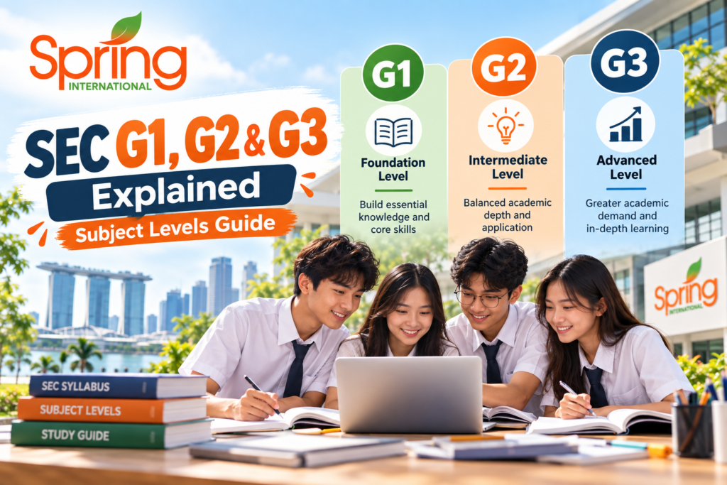 G1, G2 and G3 Explained: The New SEC Subject Levels and Which One You Need