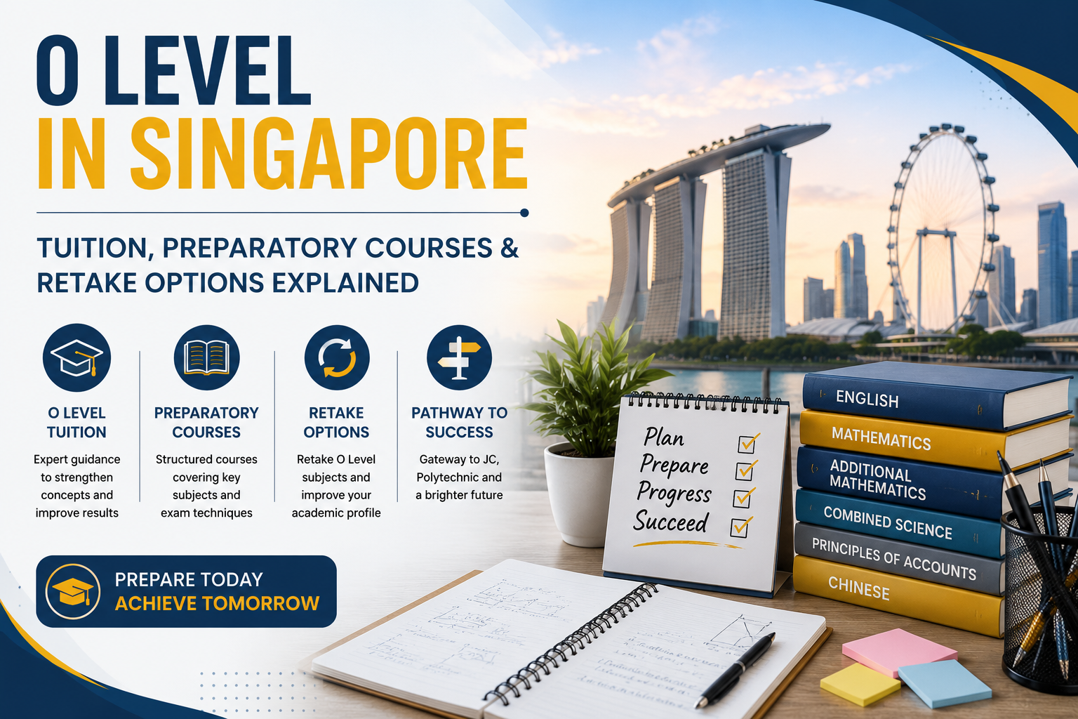 O Level in Singapore: Tuition, Preparatory Courses & Retake Options Explained
